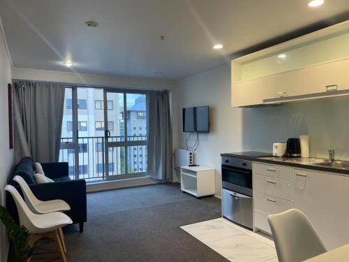 Aura two bedroom1 living room Wifi ,balcony, harbor view, easy parking 1404, Auckland (Foto 7)