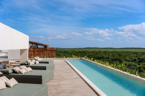 Tropical 2 Bedroom | Private Balcony & Rooftop | Casago, Tulum