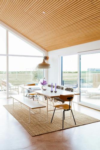 Exterior view, Newly Built Summer House With Sea View in Hejsager