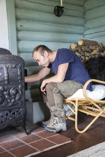 ทัศนียภาพภายนอกโรงแรม, Log Cabin In The Heart Of Drammensmarka in แดรมเมน