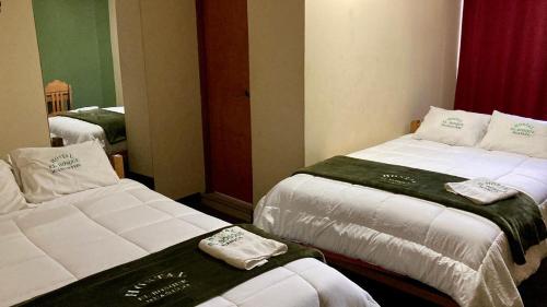 2 double beds