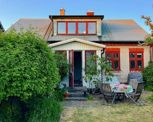 Exterior view, Charming Scania Street House With Idyllic Garden in Borrby