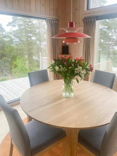 A szálláshely kívülről, Southern Cottage With Sea View And Terrace in Langesund