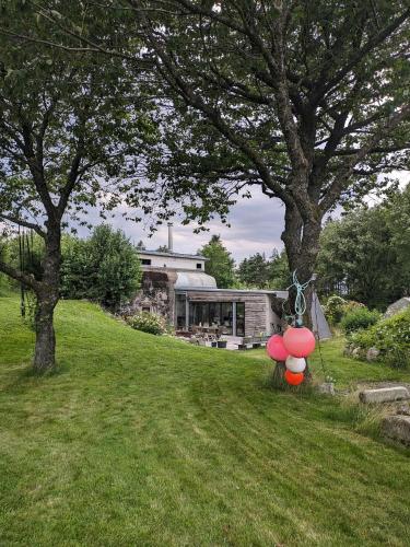 A szálláshely kívülről, Unique Cabin With War Bunker In Vanse in Vanse