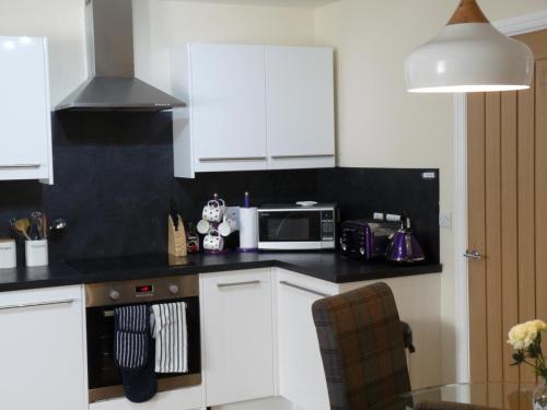 Konyha, Riverside Apartments in Wick