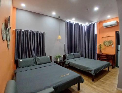 Deluxe Double Room with Two Double Beds room in Thanh Hằng Homestay