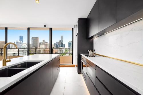 Two-Bedroom Apartment with City View room in Brisbane City Luxury 2BR - Skyline Views - Free Parking