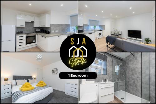 Central City Stay - SJA Stays - 1 Bed Apartment — other in 1A Roslin Terrace, Aberdeen, AB24 5LJ, United Kingdom