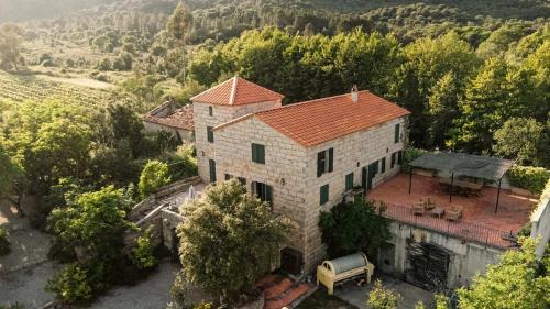 Le chai, belle villa pour 13 personnes au coeur d'un vignoble avec piscine, Sartène