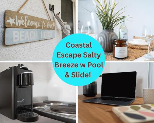 Coastal Escape Salty Breeze W Pool & Slide!