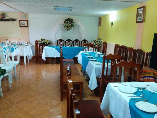 Étterem, Hostal Curinan in Otavalo