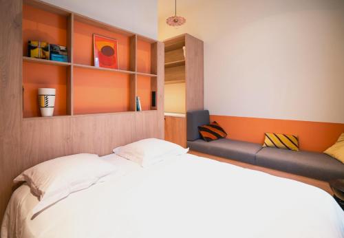 1 double bed