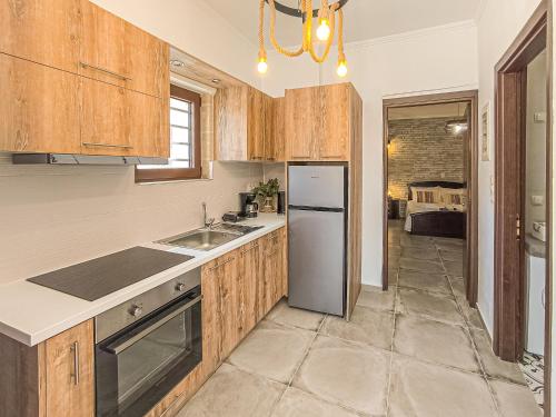 Achlades The Mountain Paradise Villas - Suite with a Private Jacuzzi, Pool, and a Balcony with an Am in Keramies