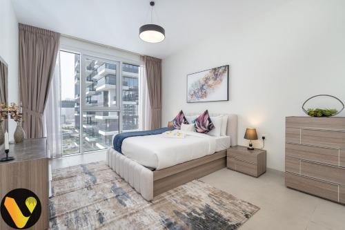 Vogue Al Wasl 1 Residence East - Stunning 24th Floor View of Glow Garden, Near Metro, with Easy Access to Sheikh Zayed Road & Dubai World Trade Centre, Dubaj (fotografie 8)