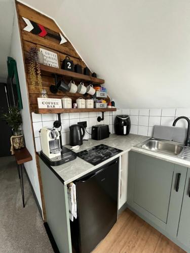 Loft apartment in Accrington Stunning Lancashire views in آكرنجتون