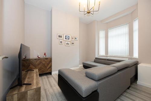 Modern 3BR Home Sleeps 7 Fast WiFi Perfect for Long Stays, Manchester (fotografie 6)