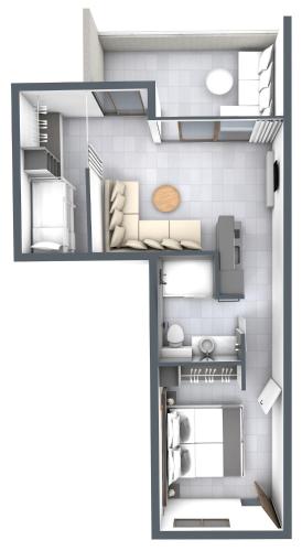 One-Bedroom Apartment image 4