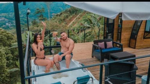 Eco Hotel Glamping La Cristalina in Potrerito