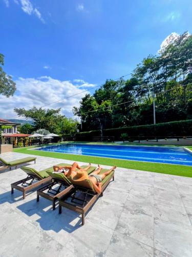 Peldbaseins, Hotel Zipa Villeta - Sede Campestre in Villeta