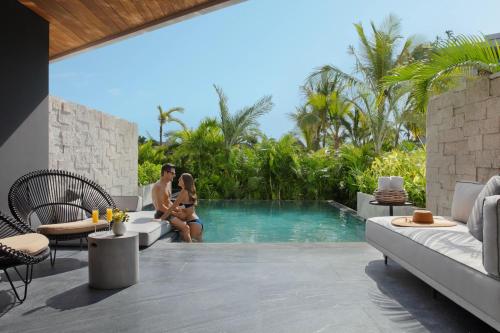 Signature Suite Swim Out Tropical View room in Impression Moxché by Secrets - Adults Only