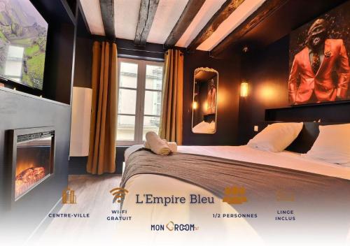 L'Empire Bleu - Séjour à deux au centre de Troyes – Élégant studio avec cuisine équipée et atmosphère cocooning, Troyes