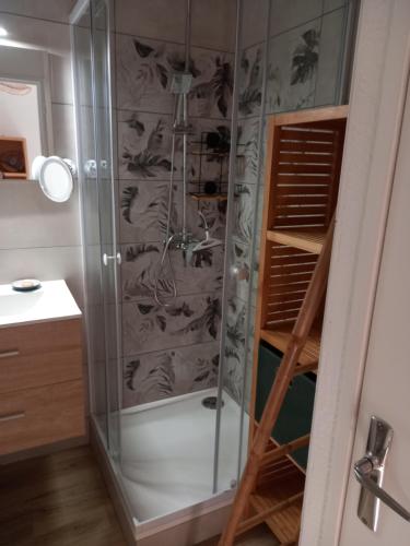 Badkamer, Lac et commerces à pieds (Lac et commerces a pieds) in Les Salles-Sur-Verdon