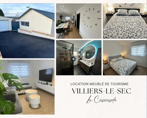 Agréable maison neuve de plain pied gîte à louer Haute-Marne