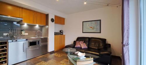 廚房, Ferienwohnung Sternenwald in 阿爾夫