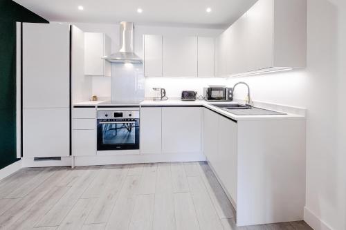 Cocina, Premium CITY Apartment in Hemel Hempstead