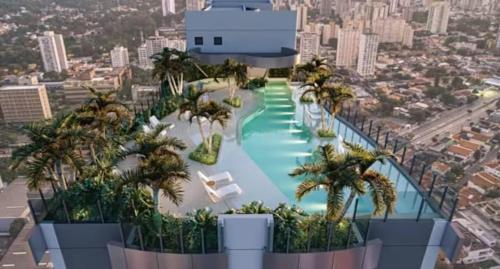 ESPETACULAR !!! Apartamento de alto padrão no Brooklin, Consulado EUA, Morumbi, Metrô, Itaim, Paulista - Ed Air Brooklin, São Paulo (zdjęcie 10)