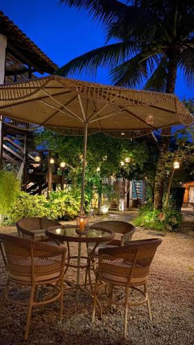 tuin, Villa Tiê Paraty (Villa Tie Paraty) in Jabaquara
