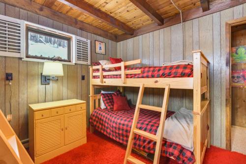 Hike, Golf and Explore Cabin with Deck in Bellaire!