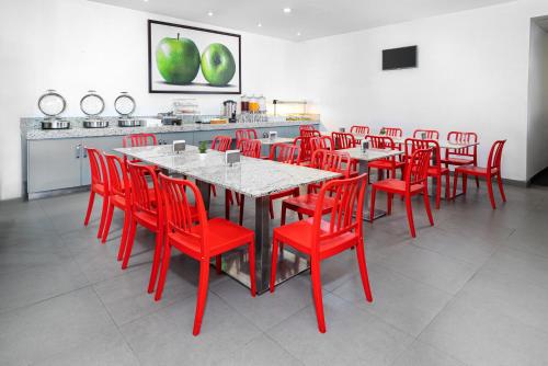 Restoran, Hotel México Plaza Silao Aeropuerto (Hotel Mexico Plaza Silao Aeropuerto) in Nuevo México (Guanajuato)