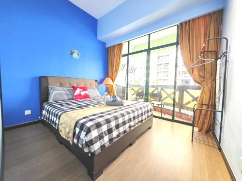 Dolphin Cove Mahkota 4pax 2BR City View Town Area Dolphin Cove Mahkota 4pax 2BR City View Town Area