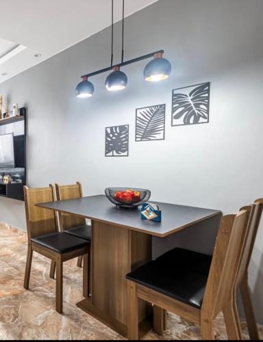 Apartamento aconchegante com ar condicionado de 22 a 8h