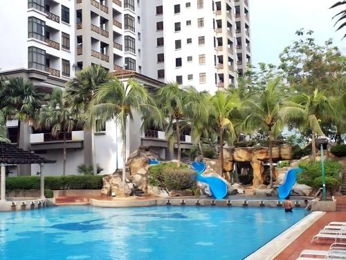 Dolphin Cove Mahkota 4pax 2BR City View Town Area Dolphin Cove Mahkota 4pax 2BR City View Town Area