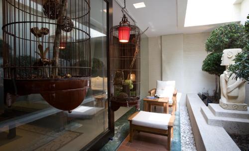 balcon/terasă, Yes Motel City Resort Paradise in Districtul Zhonghe