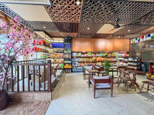 Doha Hotel near Danang Airport - 공용 라운지/TV 시청 구역