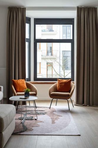 Inviting and bright 7-Person Apartment in Antwerp, Amberes (foto 7)