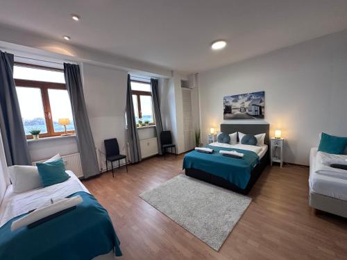 Hafenkante - Monteur- & Ferienwohnung gratis WLAN mit Parkplatz in Rostock, Deutschland