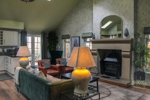 Douglas Fir Lodge in Little Budworth