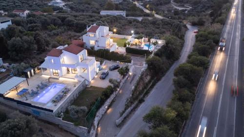 Myrto Villa heated pool
