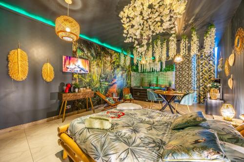 Sweet Uni'vert Jacuzzi Hotel de charme Saint-Laurent-d'Oingt