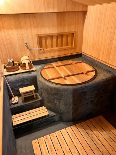 Bathroom, うご八かやぶ㐂 in Yuzawa-shi