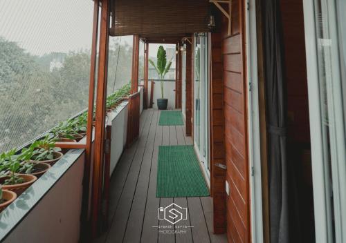 Balcony/terrace, Narayan Kothi in Varanasi
