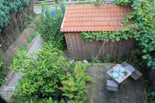 Balkons/terase, Tiny House - Kleines Glück auf dem Ostedeich (Tiny House - Kleines Gluck auf dem Ostedeich) in Neuhaus (Oste)