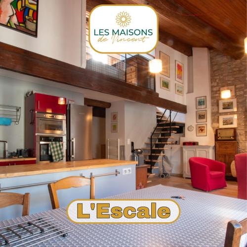 L'Escale - Clim, Terrasse - Location saisonnière - Arles