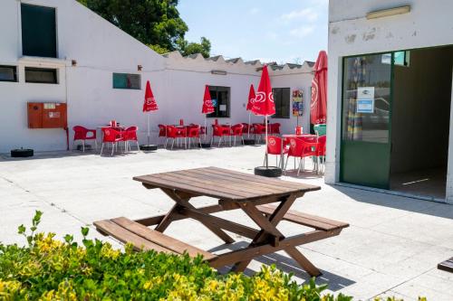 Ēdiens un dzērieni, Parque de Campismo Orbitur Sao Jacinto in São Jacinto