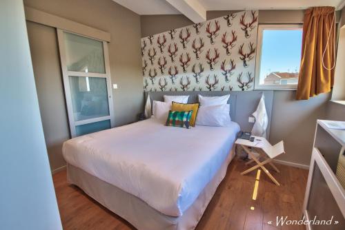 1 double bed