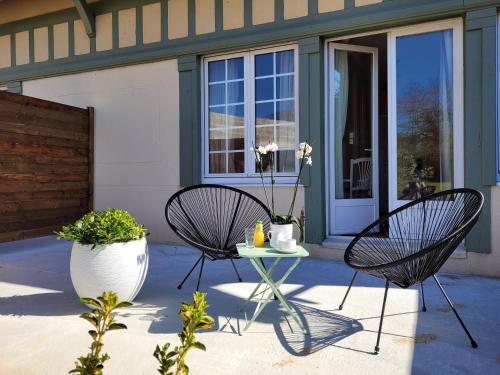 Balkons/terase, Hotel La Grande Bruyere in Touffreville